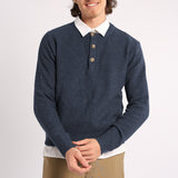 MENS MODA NAVY JERSEY (3 BUTTON)