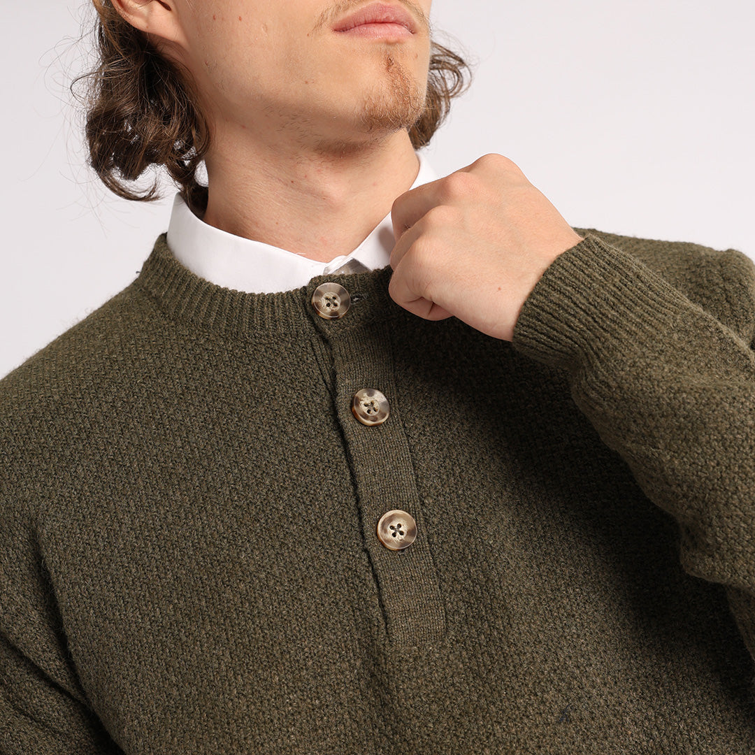 MENS MODA FATIGUE JERSEY (3 BUTTON)