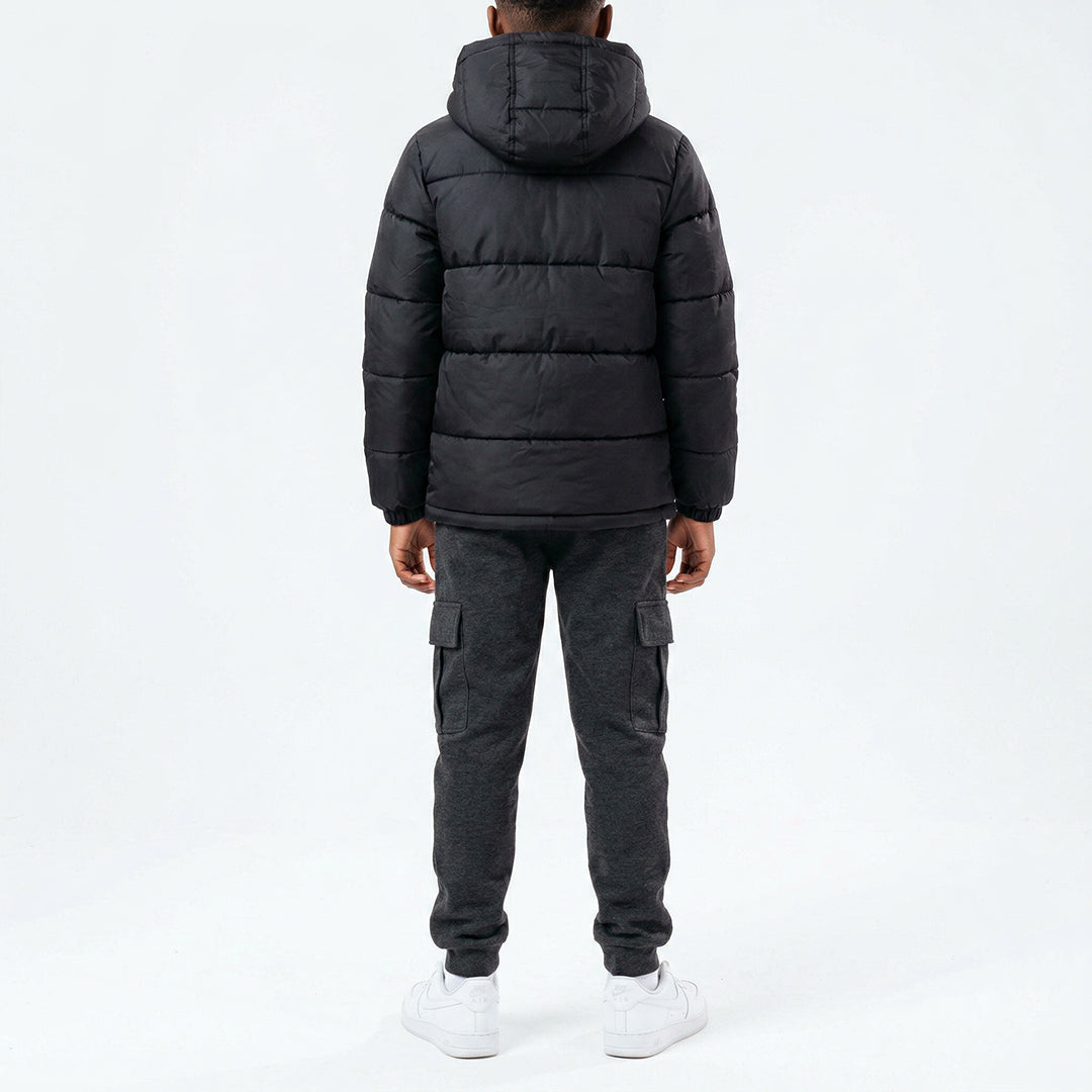 DK GREY CARGO FLEECE JOGGER