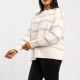 WHITE/GREY LONG SLEEVE JERSEY