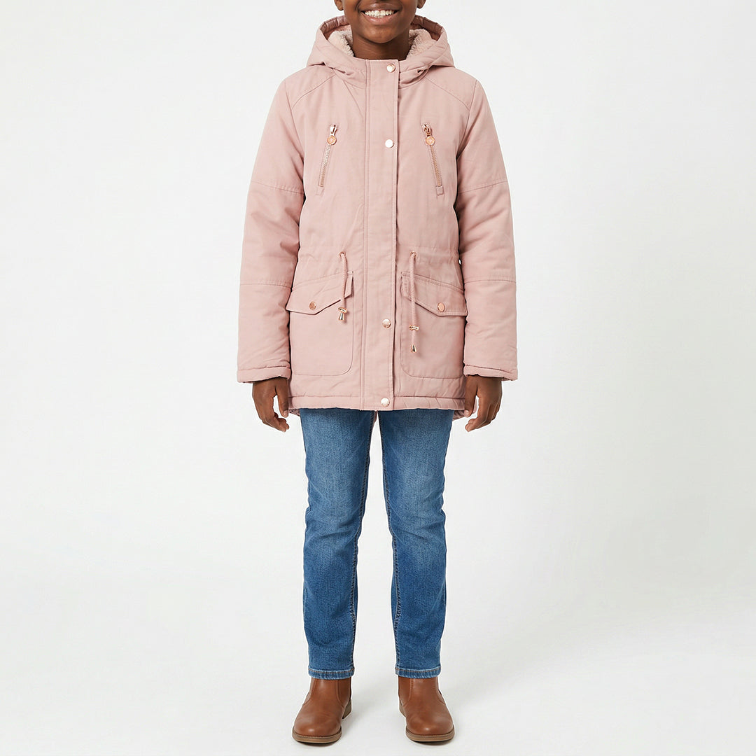 PINK FUR LINED JACKETS