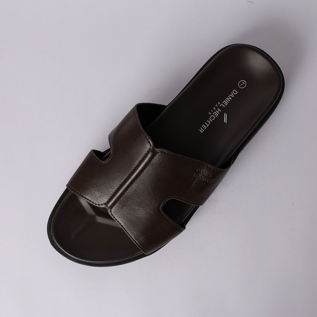 BROWN PU SANDAL