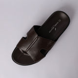 BROWN PU SANDAL