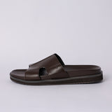 BROWN PU SANDAL