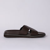 BROWN PU SANDAL
