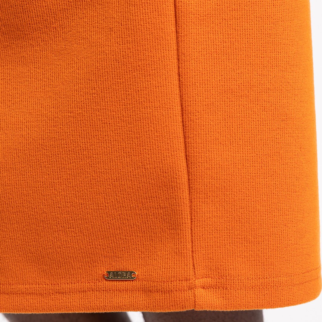 ALORA LADIES ORANGE SKIRT