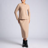 ALORA LADIES BEIGE TOP