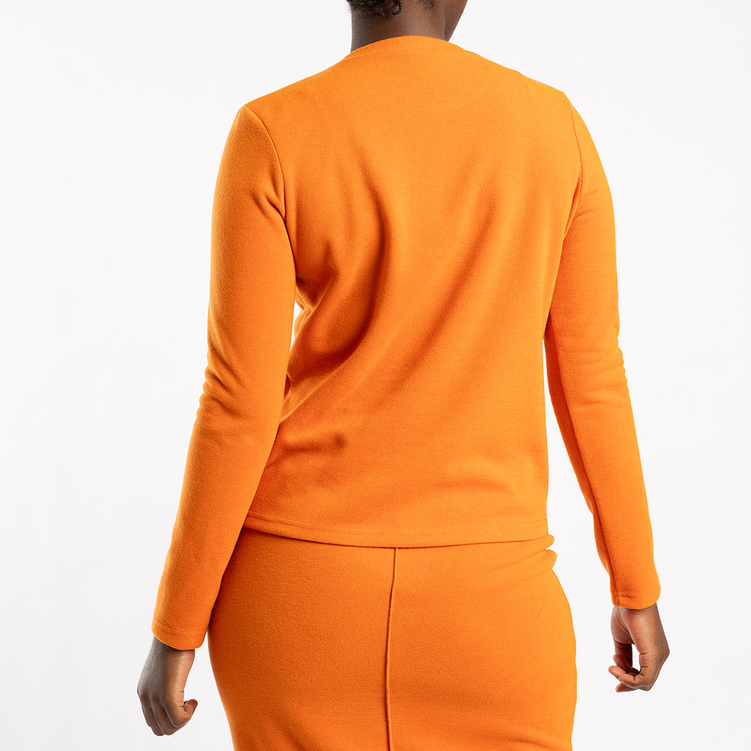 ALORA LADIES ORANGE TOP