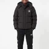 BLACK PADDED  JACKET