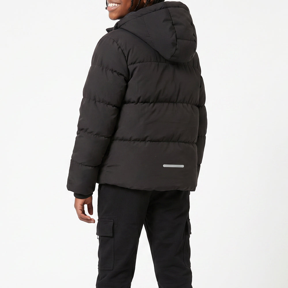 BLACK PADDED  JACKET