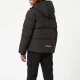BLACK PADDED  JACKET