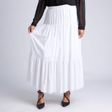 LADIES WHITE SKIRT