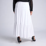 LADIES WHITE SKIRT