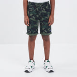 2PK SHORTS (CAMOUFLAGE/RED)