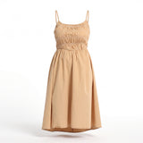 STONE SLEEVELESS  DRESS