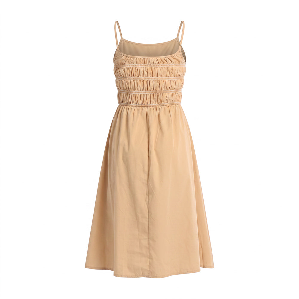 STONE SLEEVELESS  DRESS