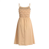 STONE SLEEVELESS  DRESS