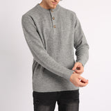 MENS MODA GREY JERSEY (3 BUTTON)