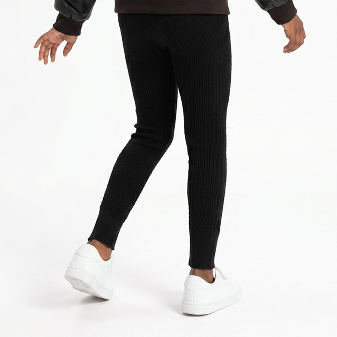GIRLS BLACK LEGGING