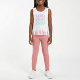 GIRLS PINK LEGGING