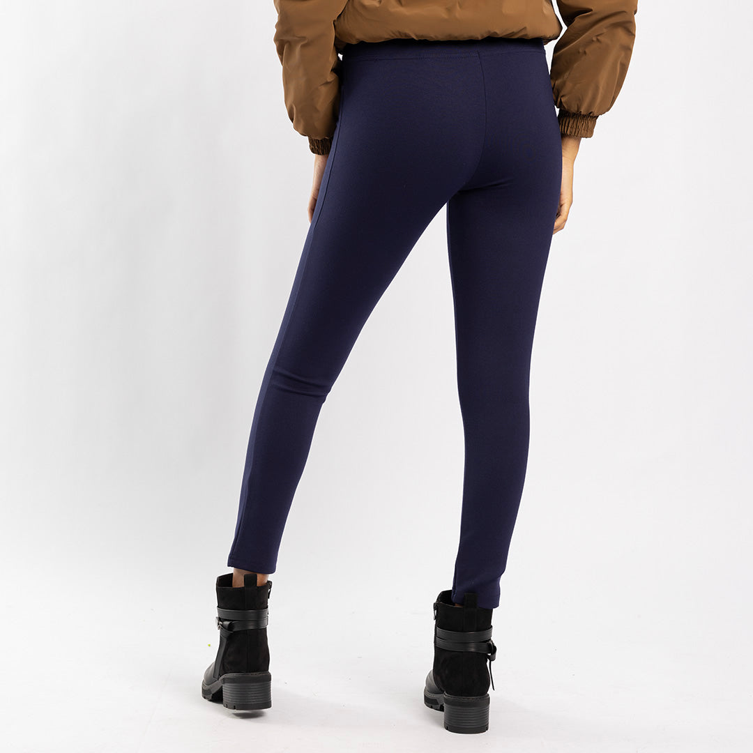 BLUE PONTI PANTS