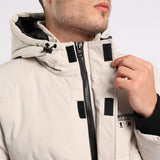 PUFFER JACKET WITH POCKET DETAIL