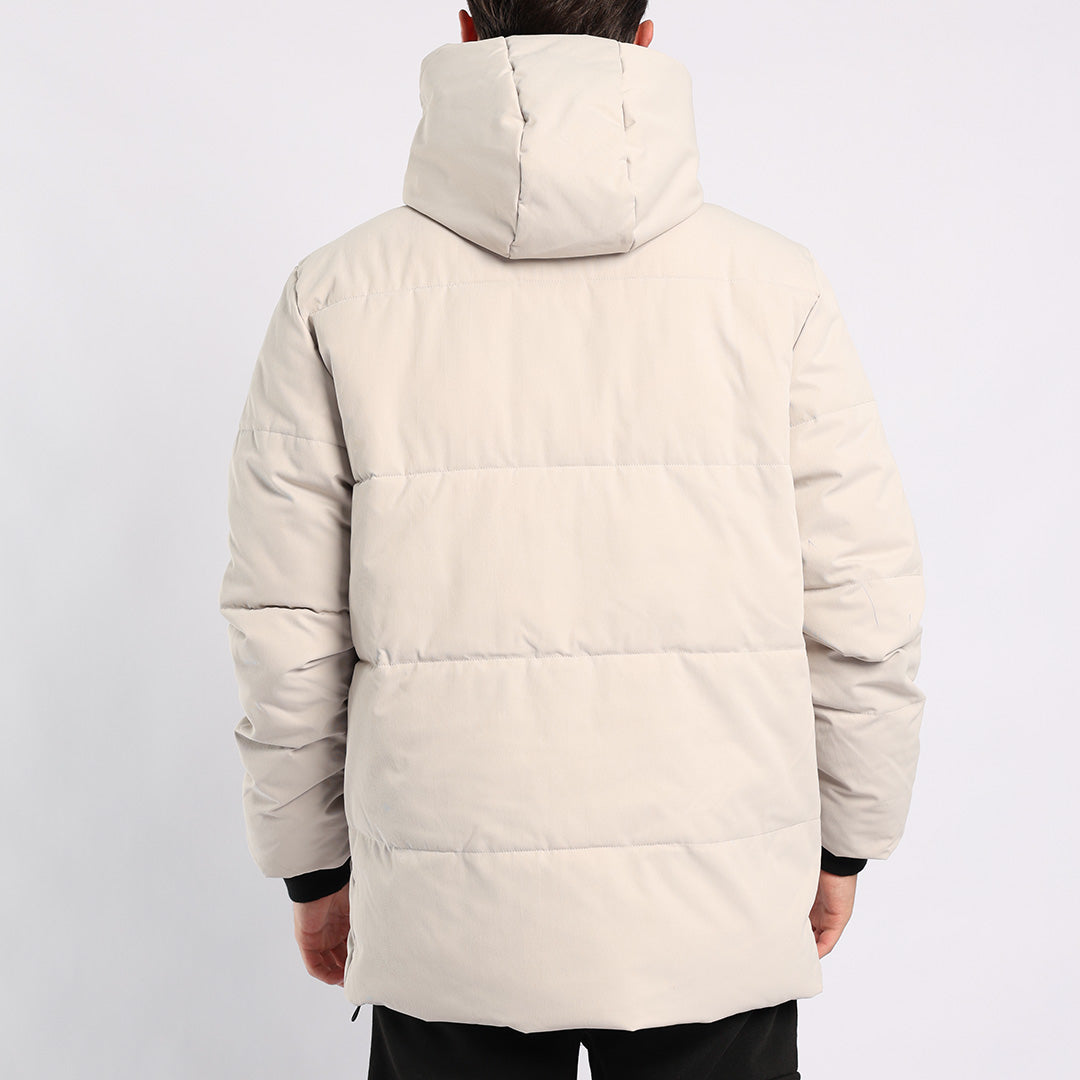 PUFFER JACKET WITH POCKET DETAIL