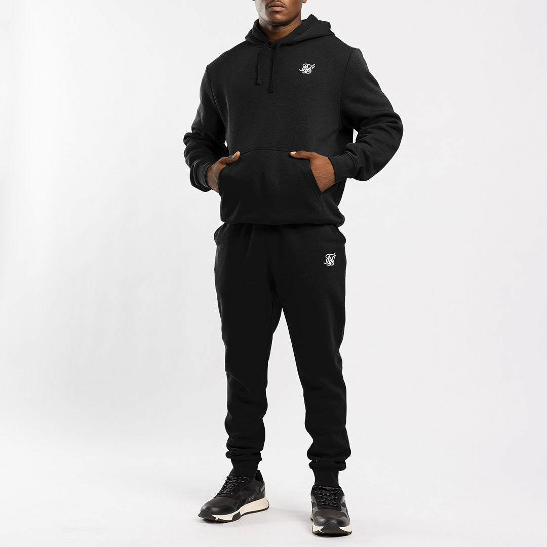 BLACK FLEECE PRINTED JOGGER