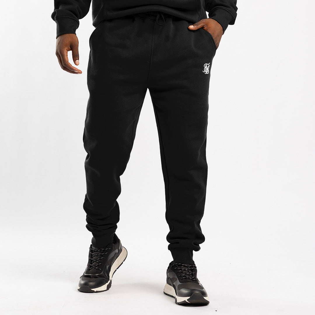 BLACK FLEECE PRINTED JOGGER