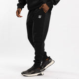 BLACK FLEECE PRINTED JOGGER