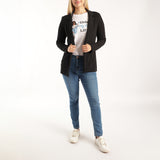 LADIES BLACK LONG SLEEVE BLAZER