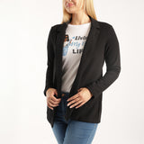 LADIES BLACK LONG SLEEVE BLAZER