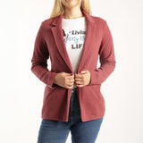LADIES MINK LONG SLEEVE BLAZER