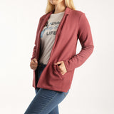 LADIES MINK LONG SLEEVE BLAZER