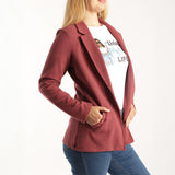 LADIES MINK LONG SLEEVE BLAZER