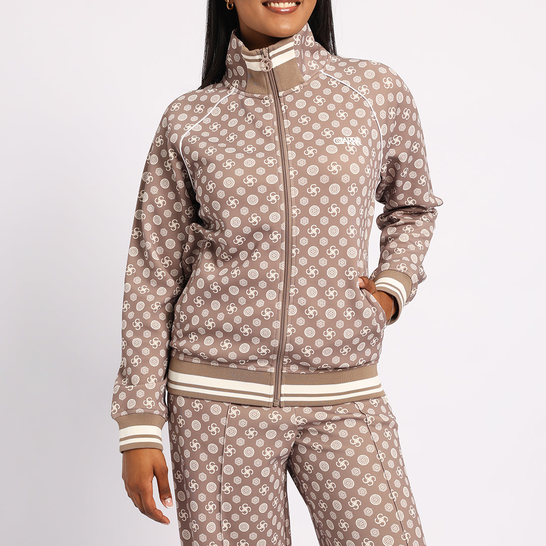 LADIES TAUPE SWEATER