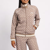 LADIES TAUPE SWEATER
