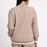 LADIES TAUPE SWEATER