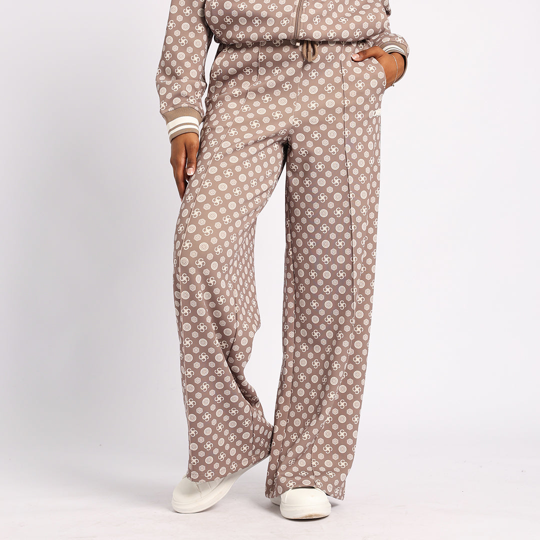 LADIES TAUPE JOGGER