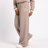 LADIES TAUPE JOGGER
