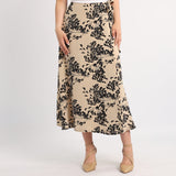 LADIES ALORA TBC PRINTED WRAP SKIRT