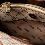 Structured Aop Tote Bag.Laptop Compartment.