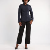 ALORA LADIES NAVY SHIRT