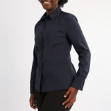 ALORA LADIES NAVY SHIRT
