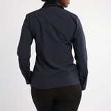 ALORA LADIES NAVY SHIRT