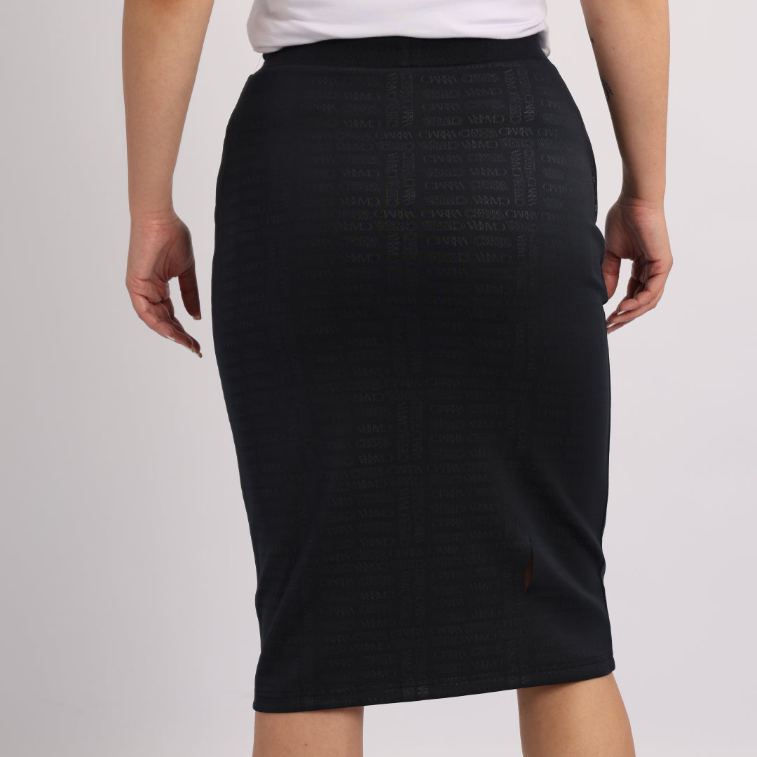 Logo Embossed Skirt