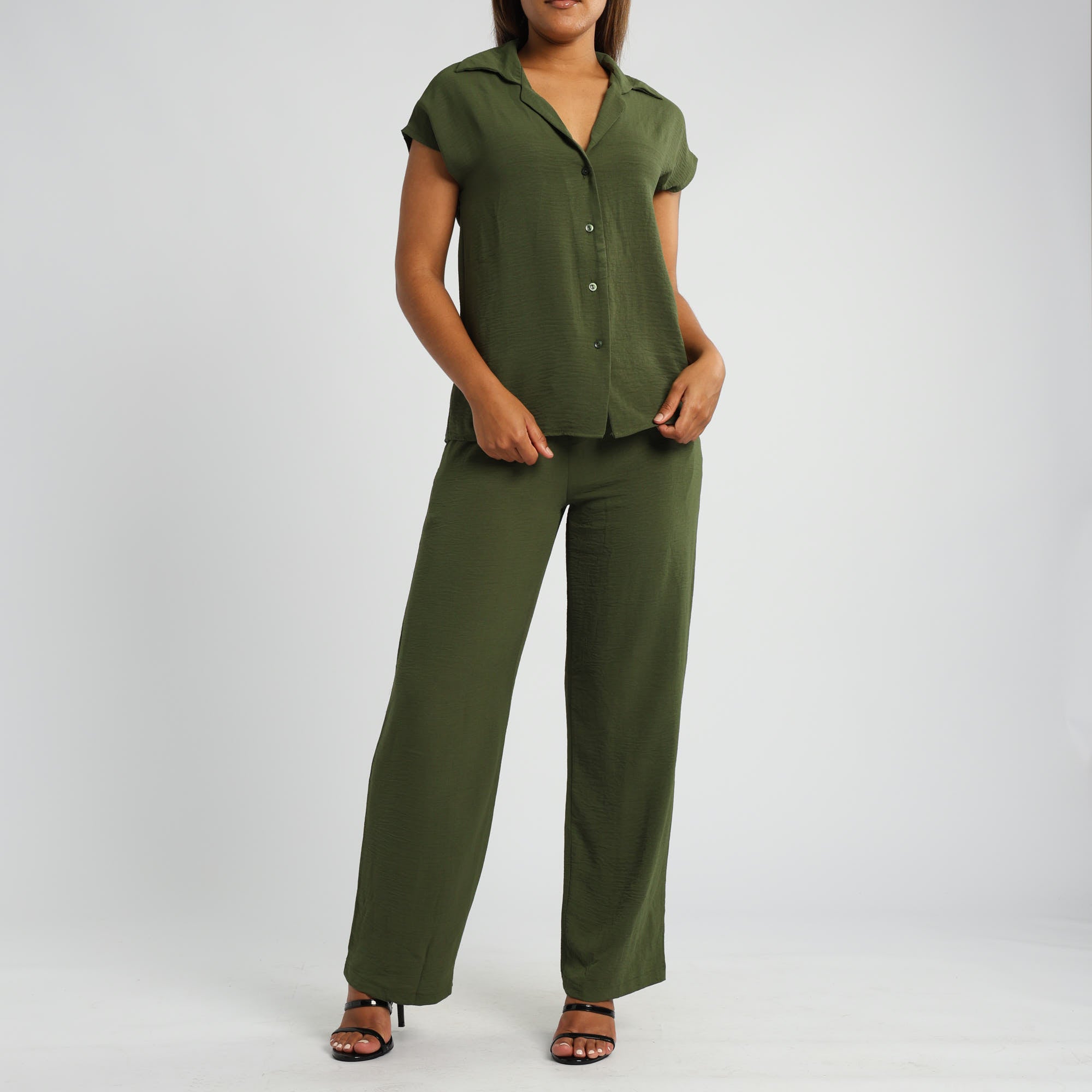 Ladies Olive Pant