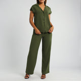 Ladies Olive Pant