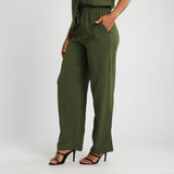 Ladies Olive Pant