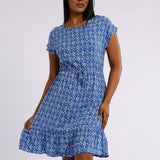 LADIES BLUE DRESS